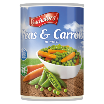 12 x Batchelors Peas & Carrots 400g