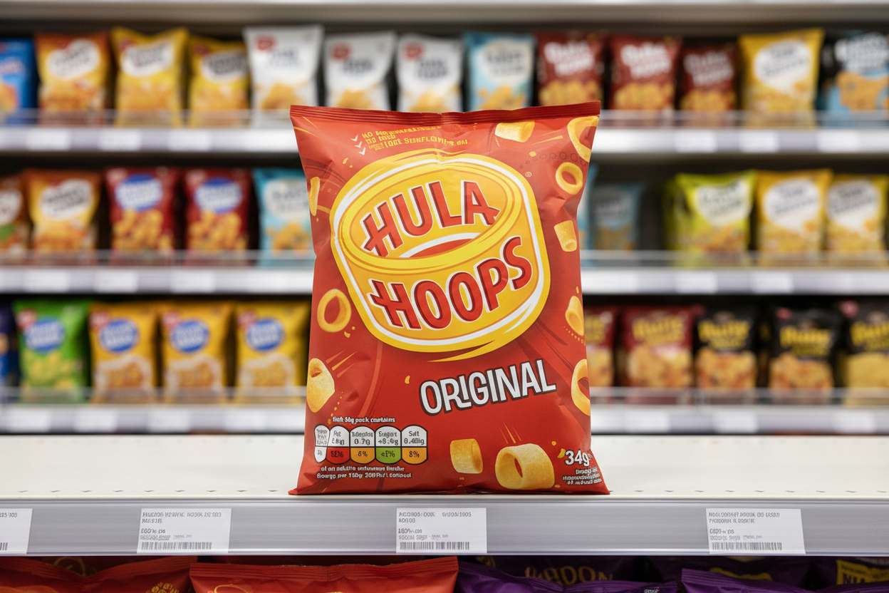 32 x Hula Hoops Original 34Gm