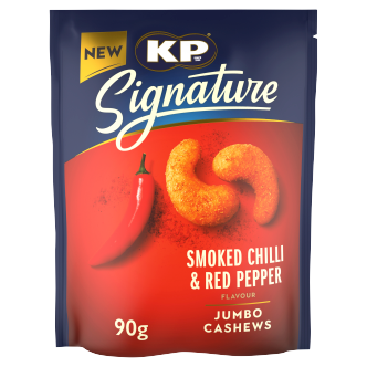 10 x Kp Signature Cashew Nuts Chilli & Red Pepper - 90GM