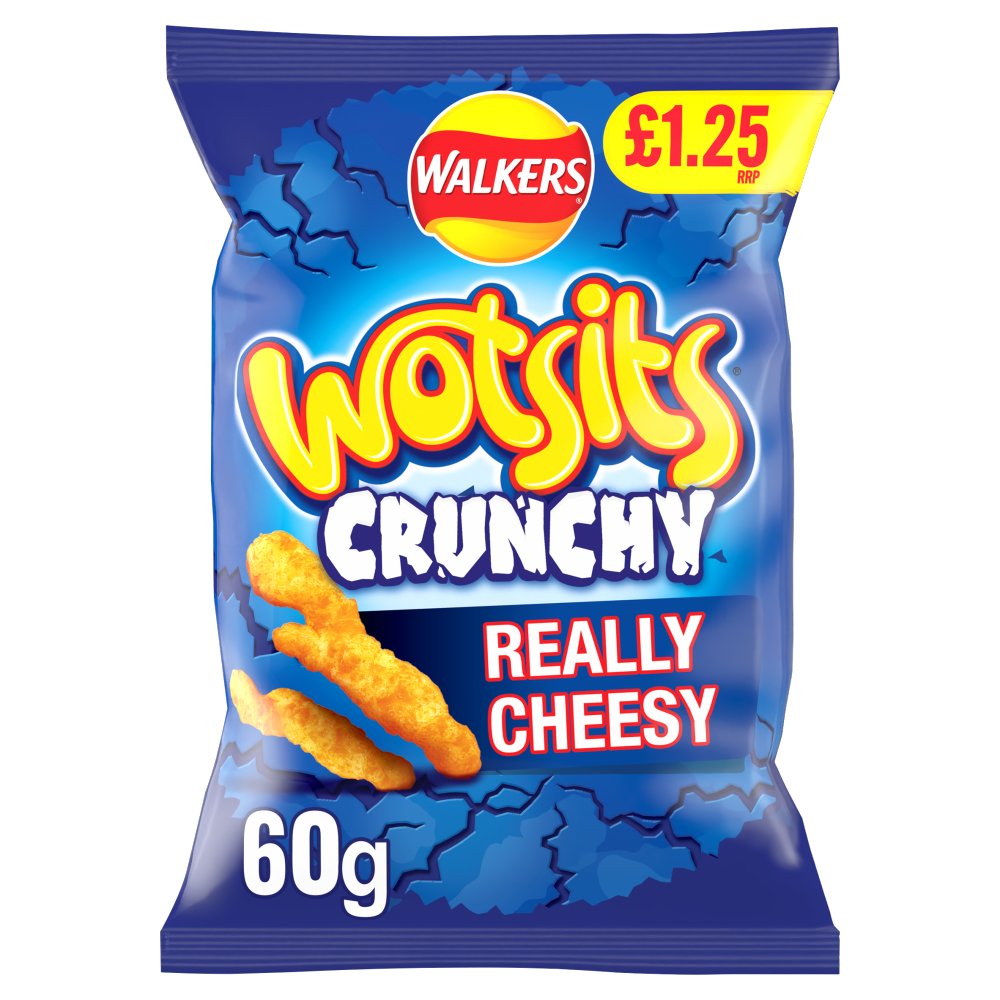 15 x Wotsits Crunchy Cheese - 60GM