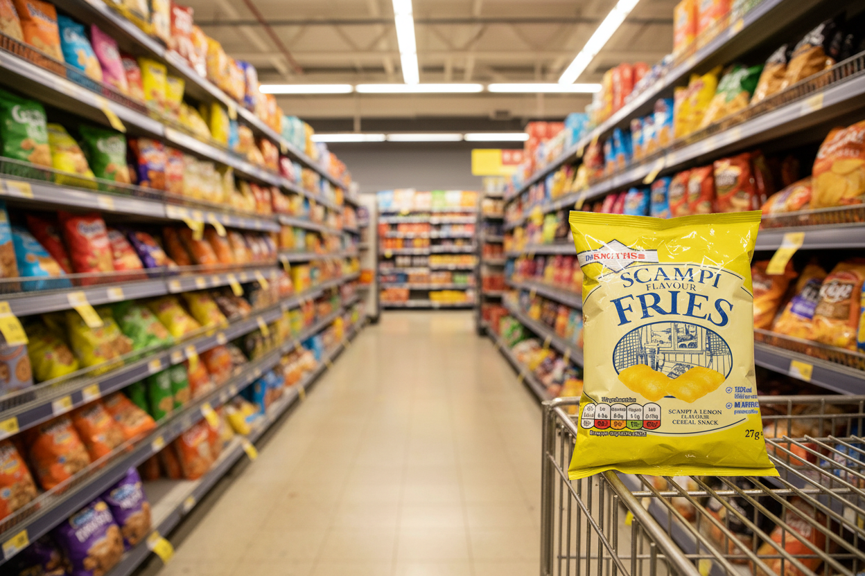 24 x Smiths Scampi Fries 27Gm