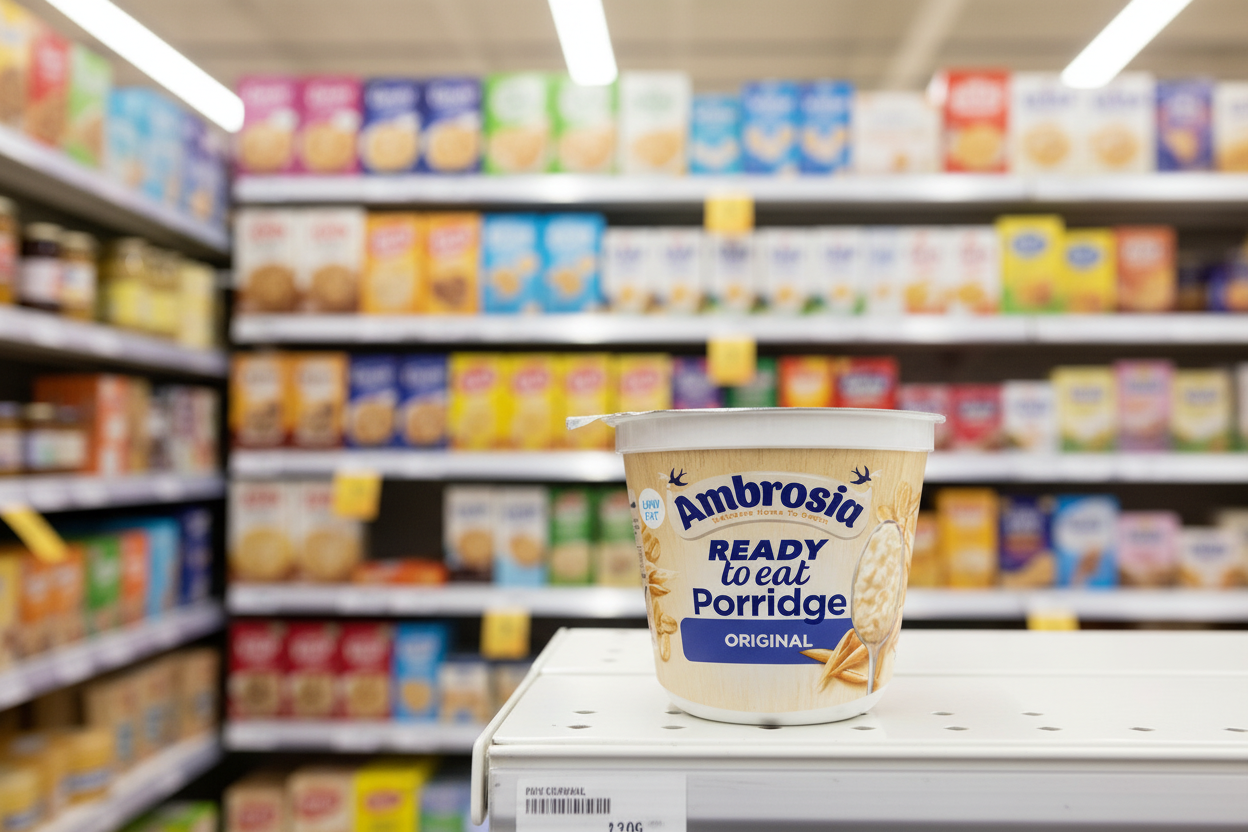 6 x Ambrosia Ready To Eat Original Porridge 210G