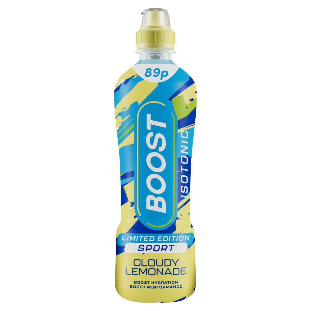 12 x Boost Sport Cloudy Lemonade - 500ML
