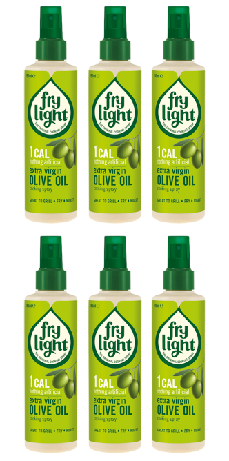 6 x Frylight Extra Virgin Olive Oil 190Ml