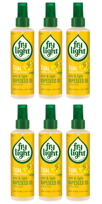 6 x Frylight Rapeseed Oil 190Ml