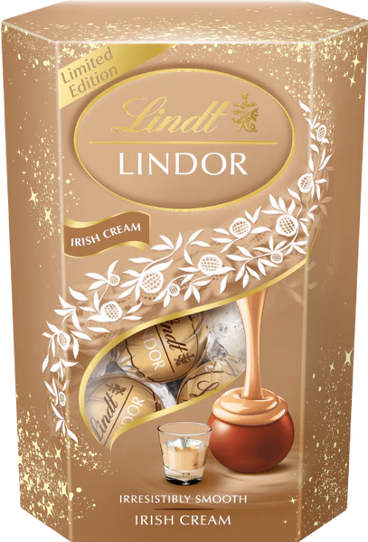 8 x Lindor Irish Cream Cornet - 200GM