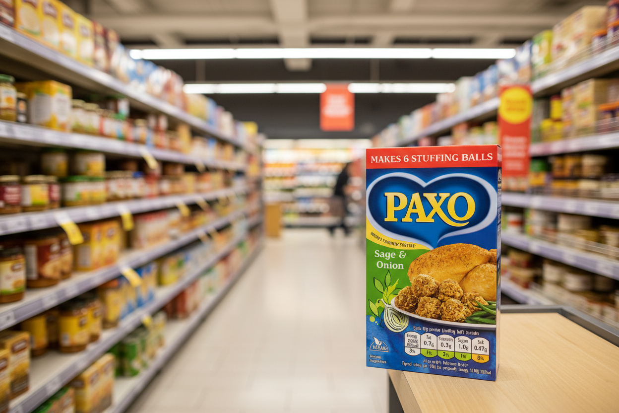 12 x Paxo Sage & Onion Stuffing Mix (Px) 85Gm