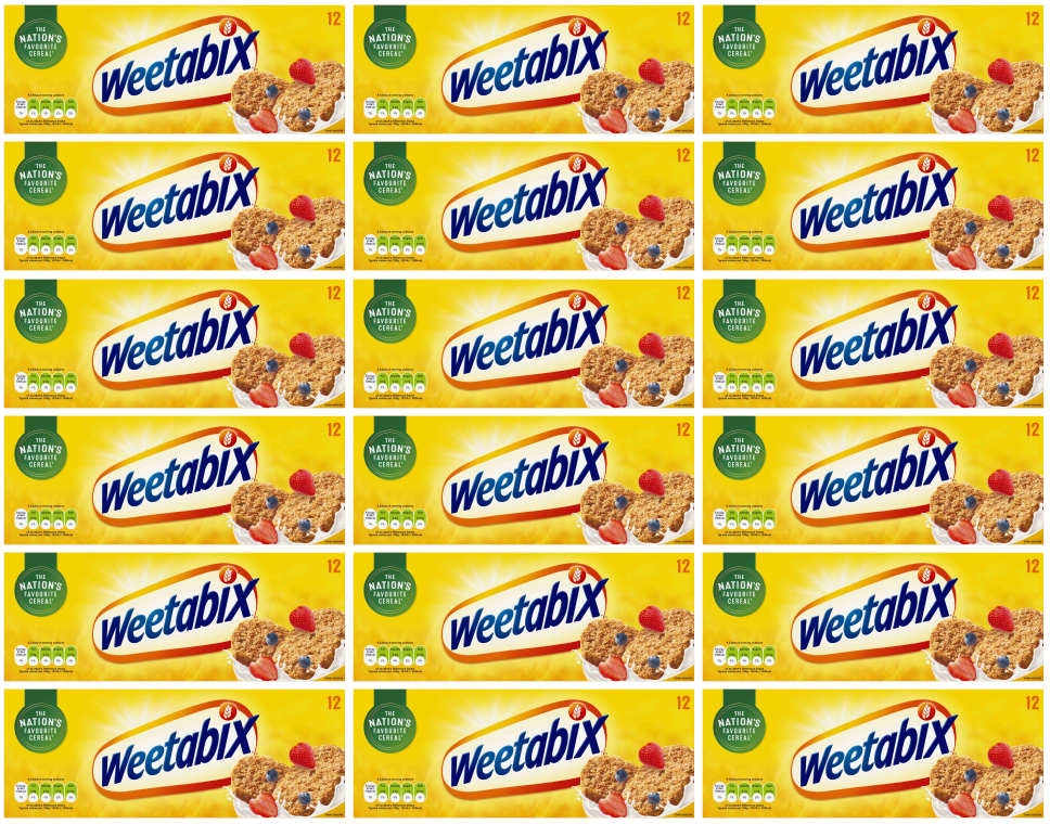 18 x Weetabix Std. 12'S - Std