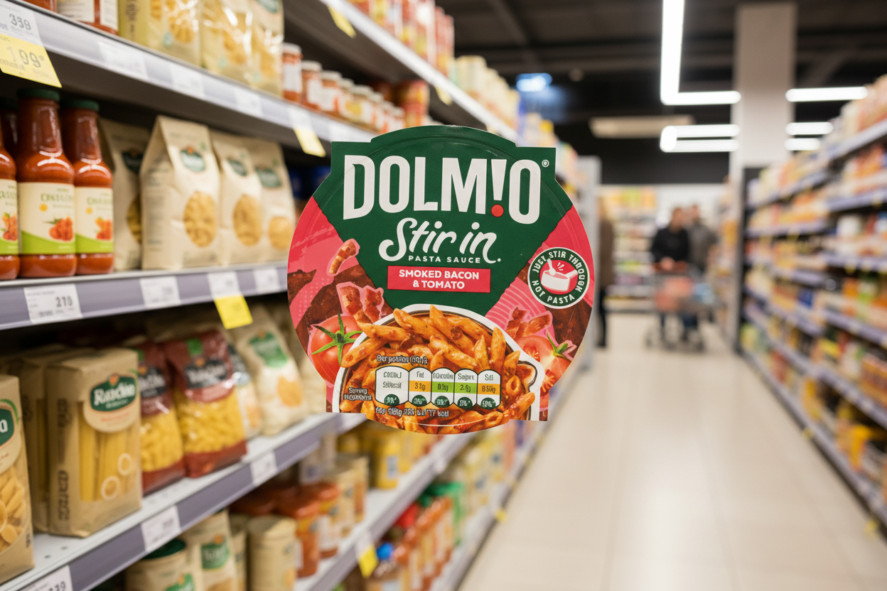 7 x Dolmio Stir-In Smoked Bacon & Tomato 150Gm