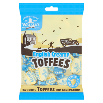 Walkers English Creamy Toffees 150Gm