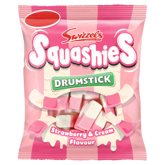 12 x Squashies Strawberry & Cream - 120GM