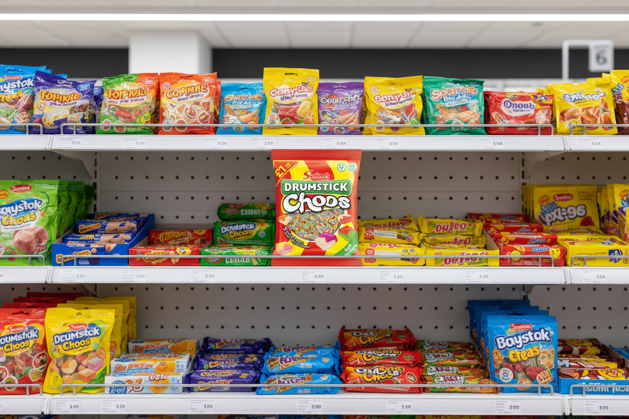 12 x Swizzels Drumstick Choos - 115Gm