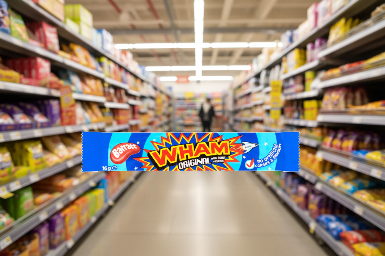 60 x Wham Original Chew Bar Small 16Gm