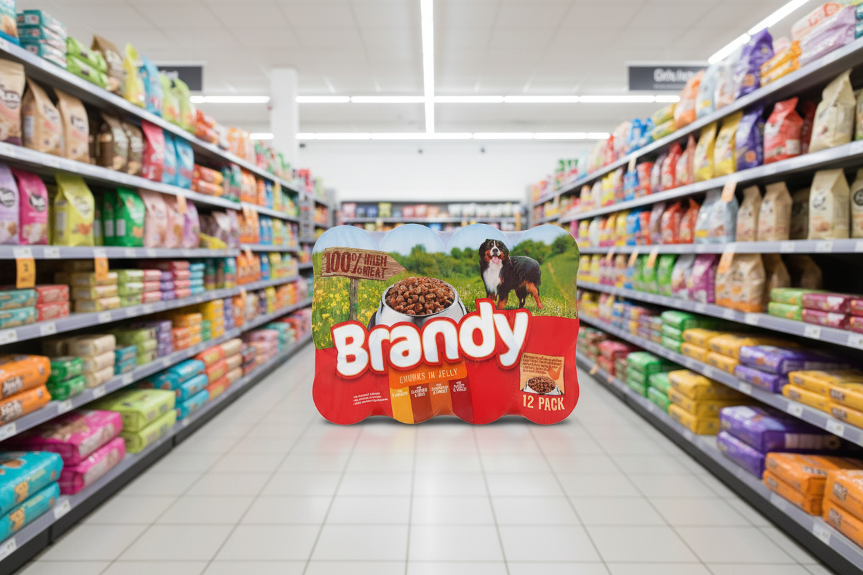 12 x Brandy Chunks In Jelly Poultry Variety 395G