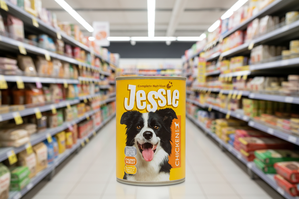 12 X Jessie Dog Chicken 400G