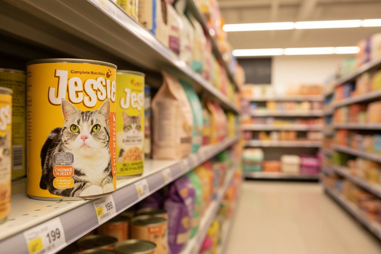 12 X Jessie Cat Chicken 400G