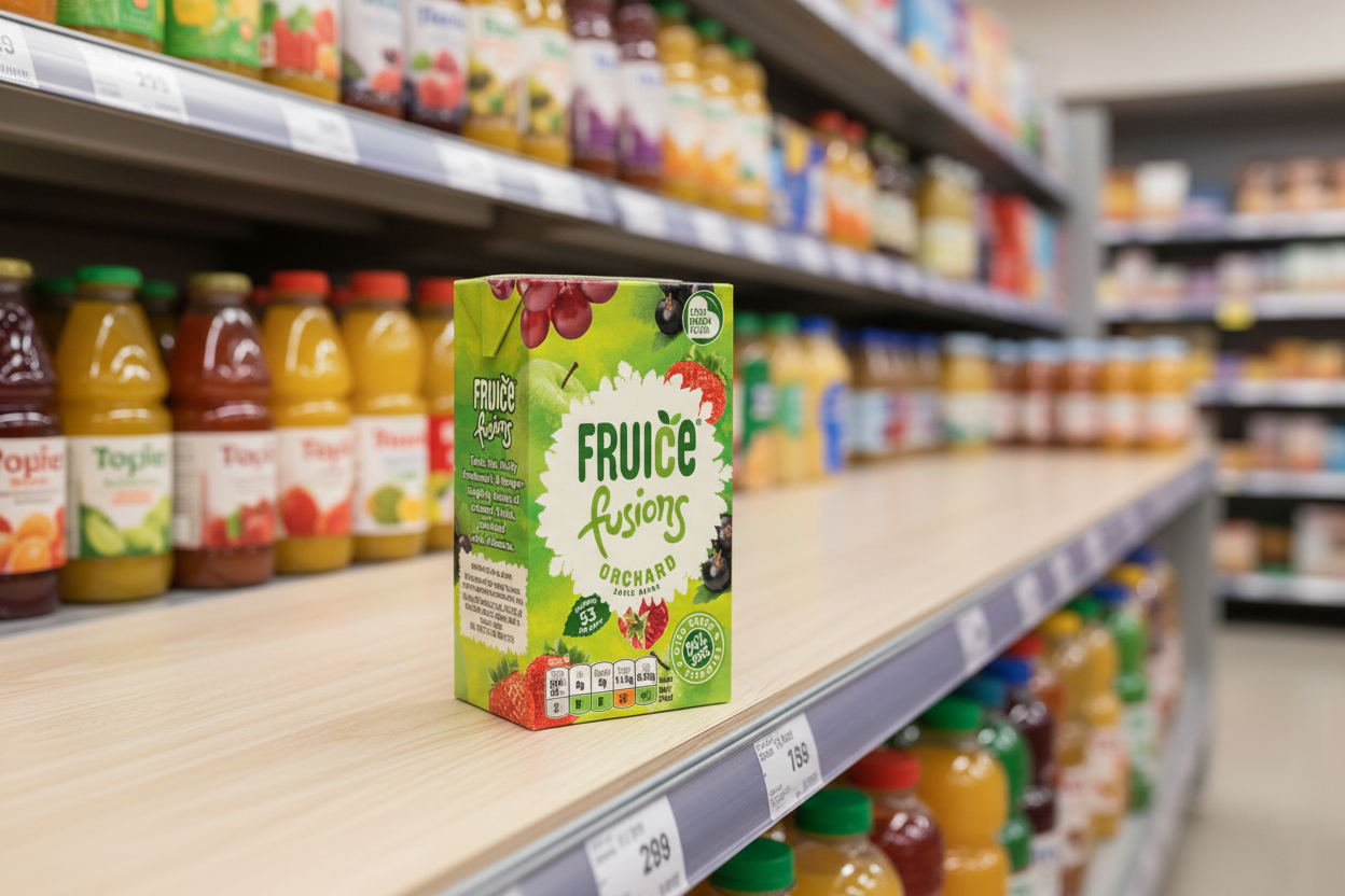 24 x Fruice Apple, Mixed Berry & Red Grape 250Ml