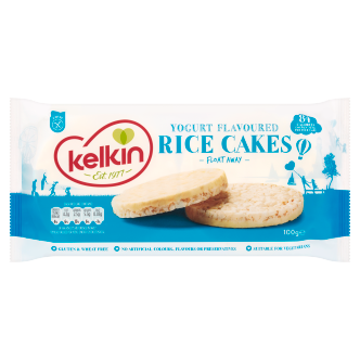 Kelkin Yoghurt Rice Cake 100Gm