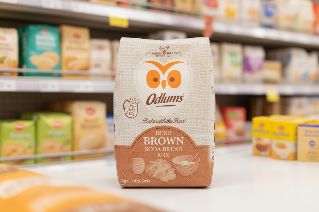 8 x Odlums Irish Brown Soda Bread Mix 2Kg