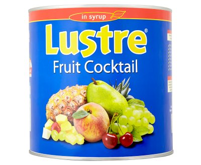 6 x Lustre Fruit Cocktail In Syrup 2.5Kg