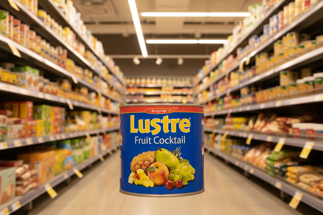 Lustre Fruit Cocktail In Syrup 2.5Kg