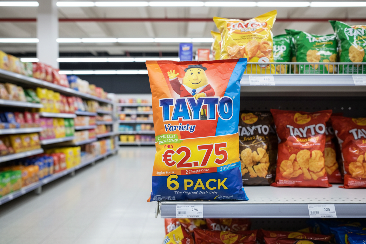 96 x Tayto - Variety 25G