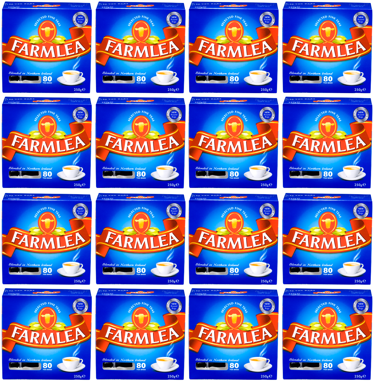 16 x Farmlea Tea Bags - 80