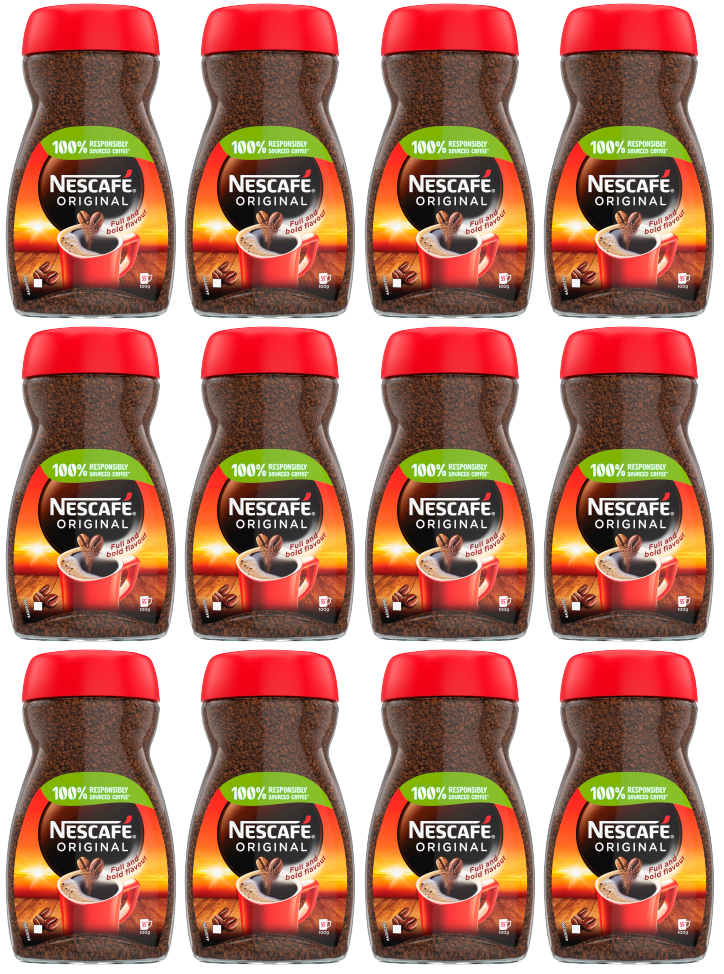 12 x Nescafe Granules - 100Gm