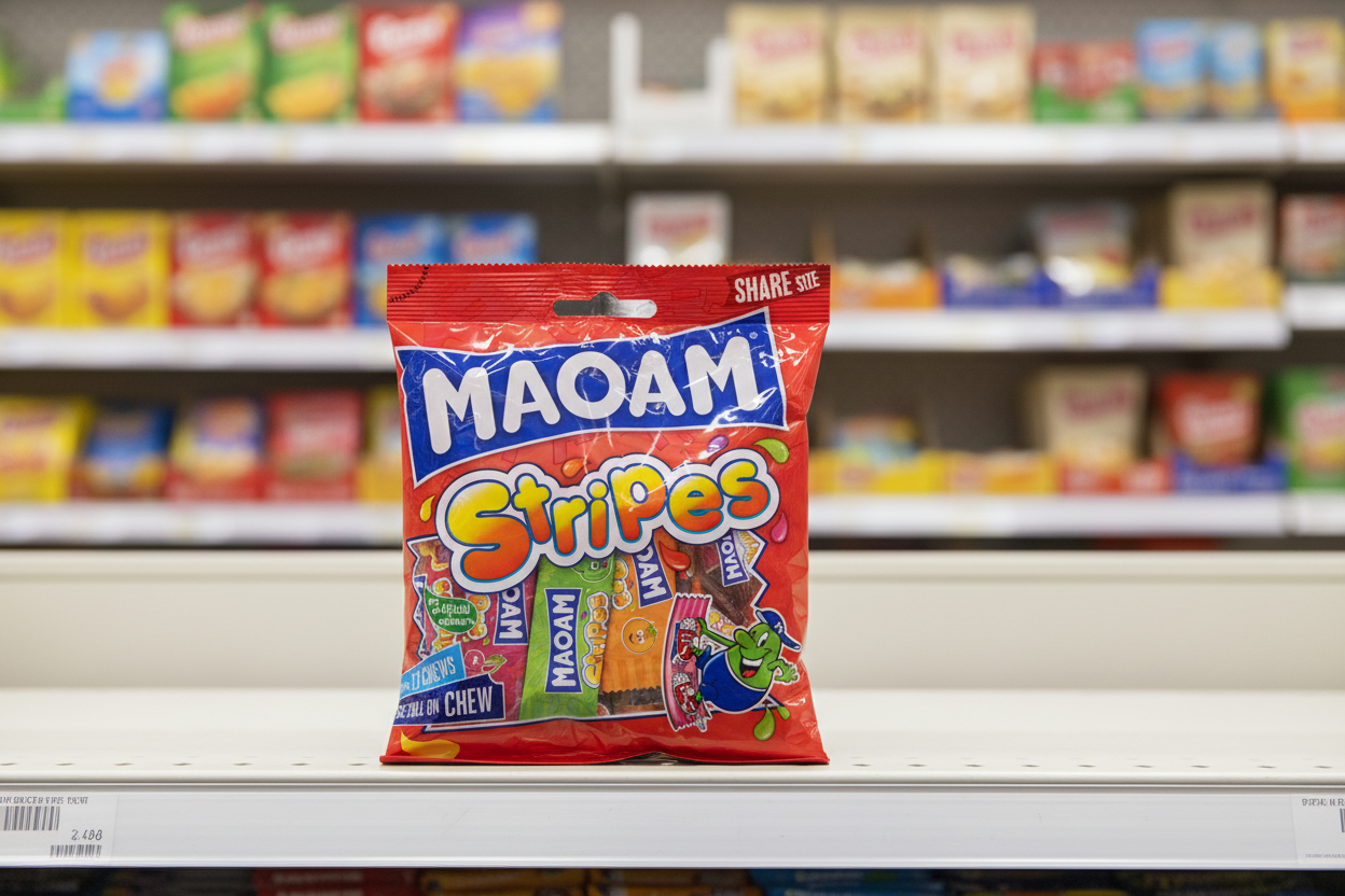 14 x Haribo Maoam Stripes - 140Gm