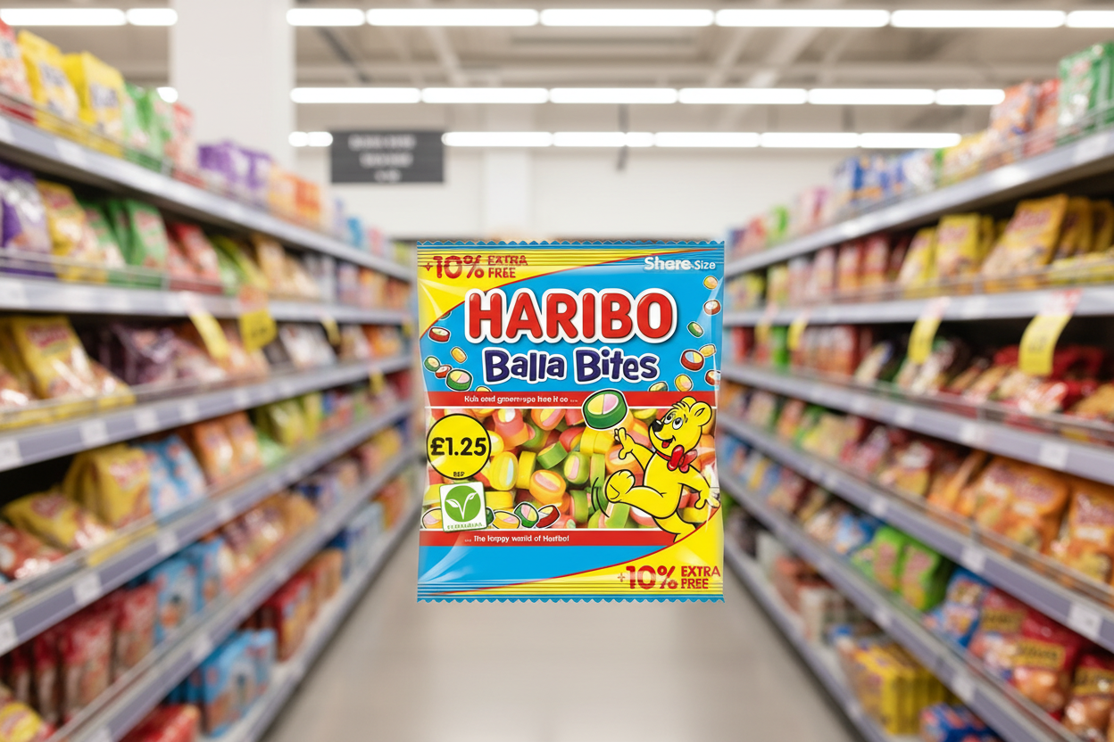 12 x Haribo Balla Bites (10% Extra Free) - 154GM