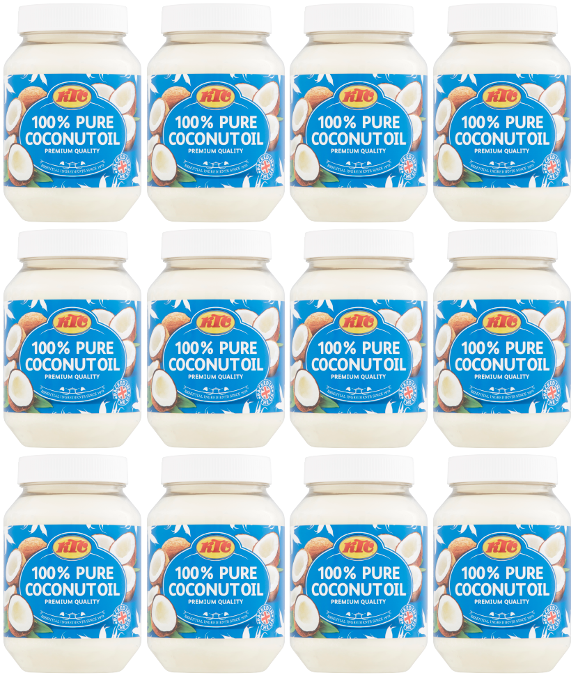12 x Ktc Pure Coconut Oil - 500Ml