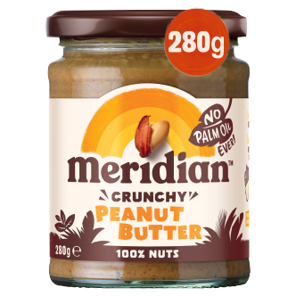 Meridian Peanut Butter Crunchy 280Gm