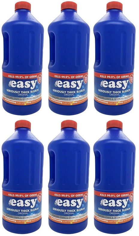 6 x Easy Bleach Original - 2 LITRE