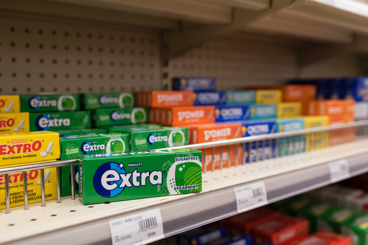 30 x Extra Sugar Free Spearmint 10 Pce