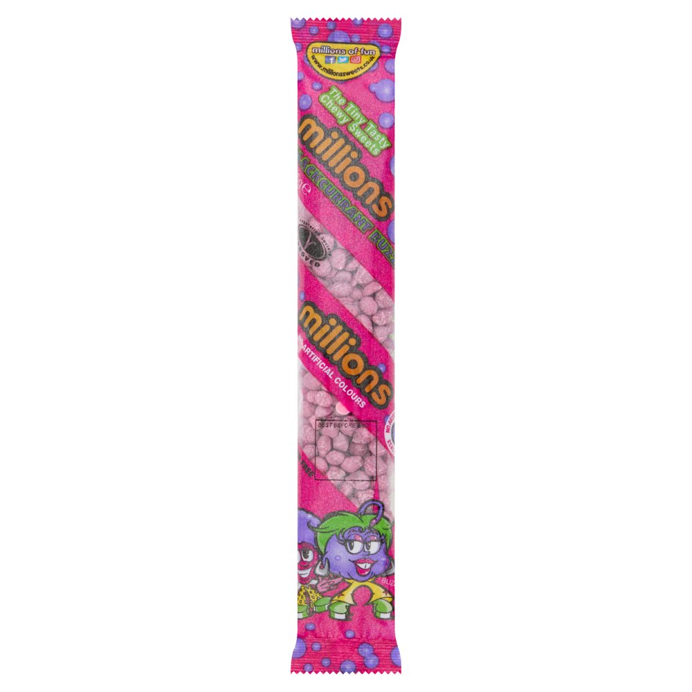 12 x Millions Blackcurrant Buzz 55G