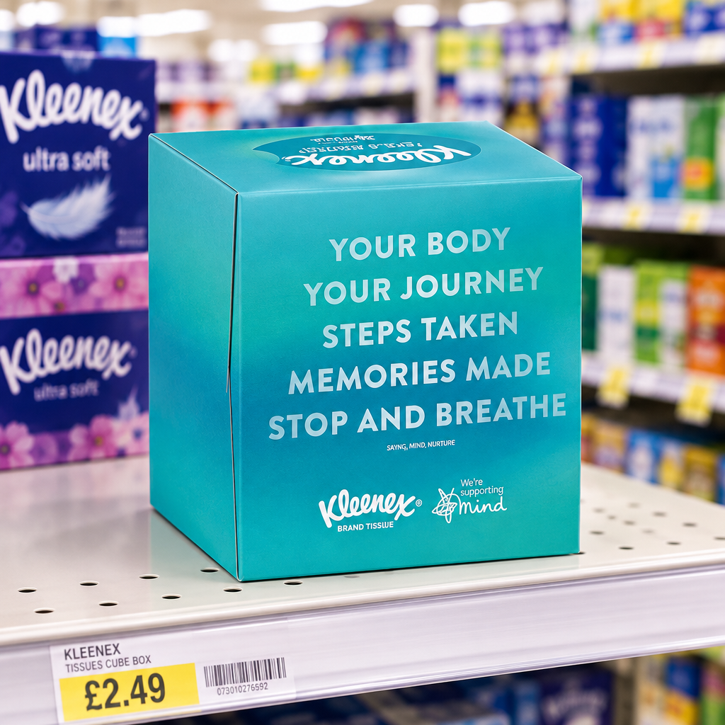 12 x Kleenex Tissue Cube - 48 PACK