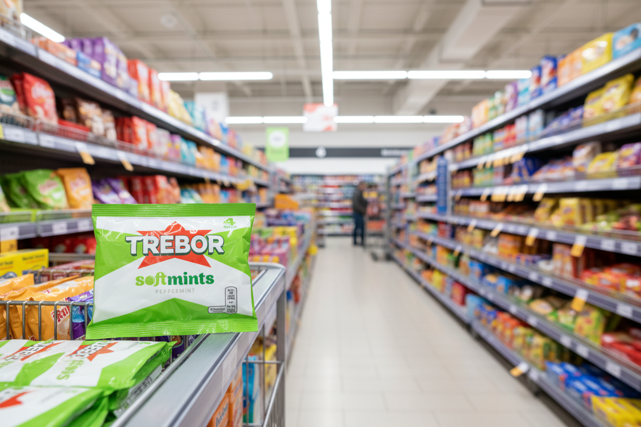 18 x Trebor Softmints Peppermint 4 Pk 179Gm