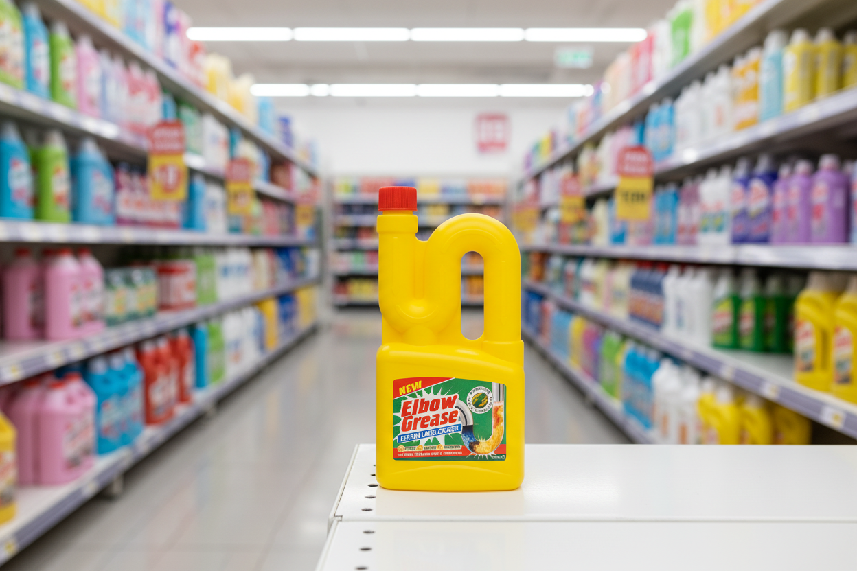 12 x Elbow Grease Drain Unblocker - 750Ml