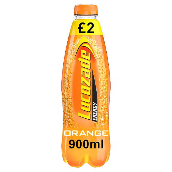 12 x Lucozade Energy Orange - 900ML