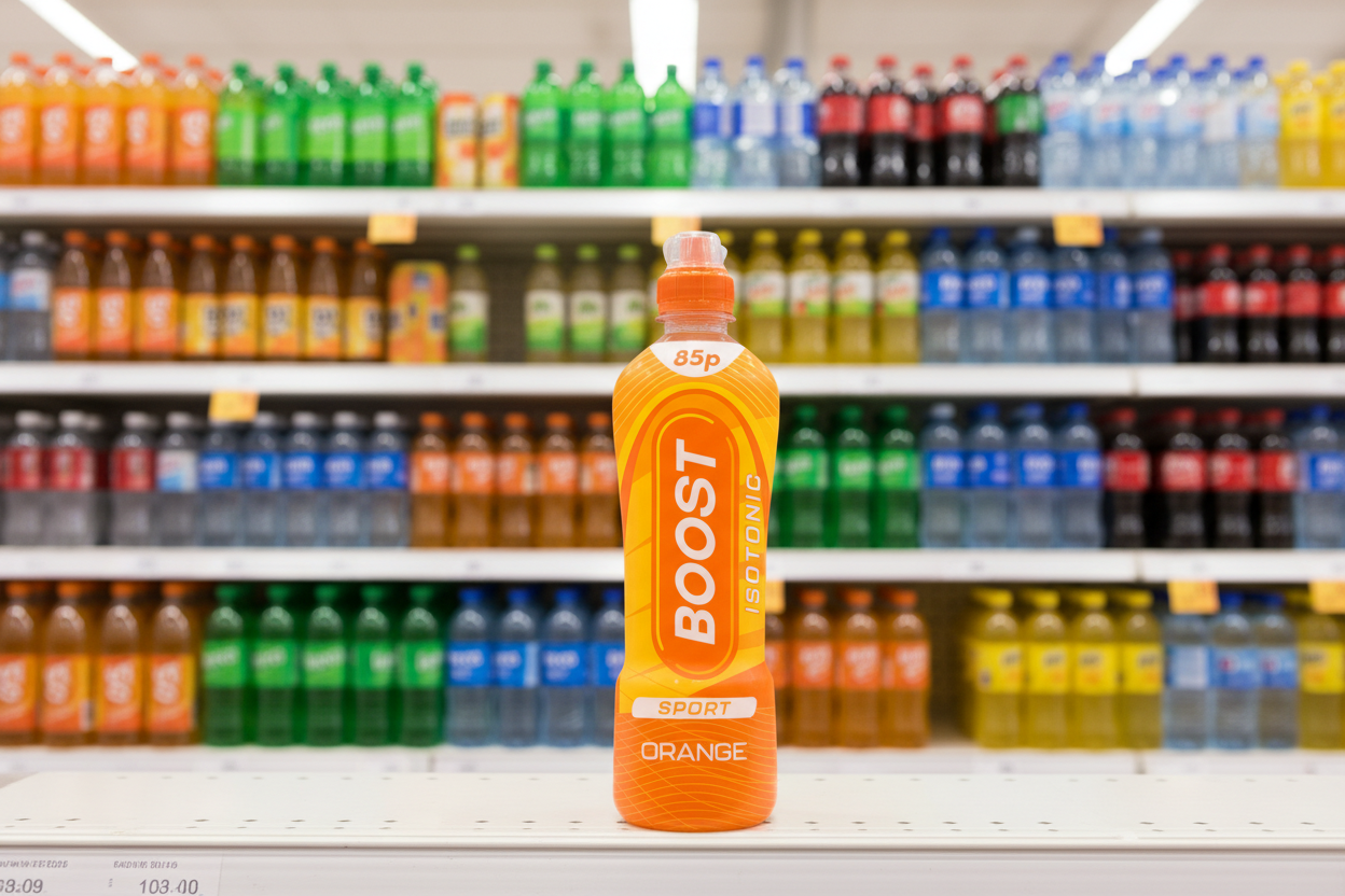 12 x Boost Sport Isotonic Orange 500Ml