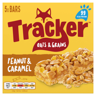 Tracker Peanut & Caramel 5Pk 110G