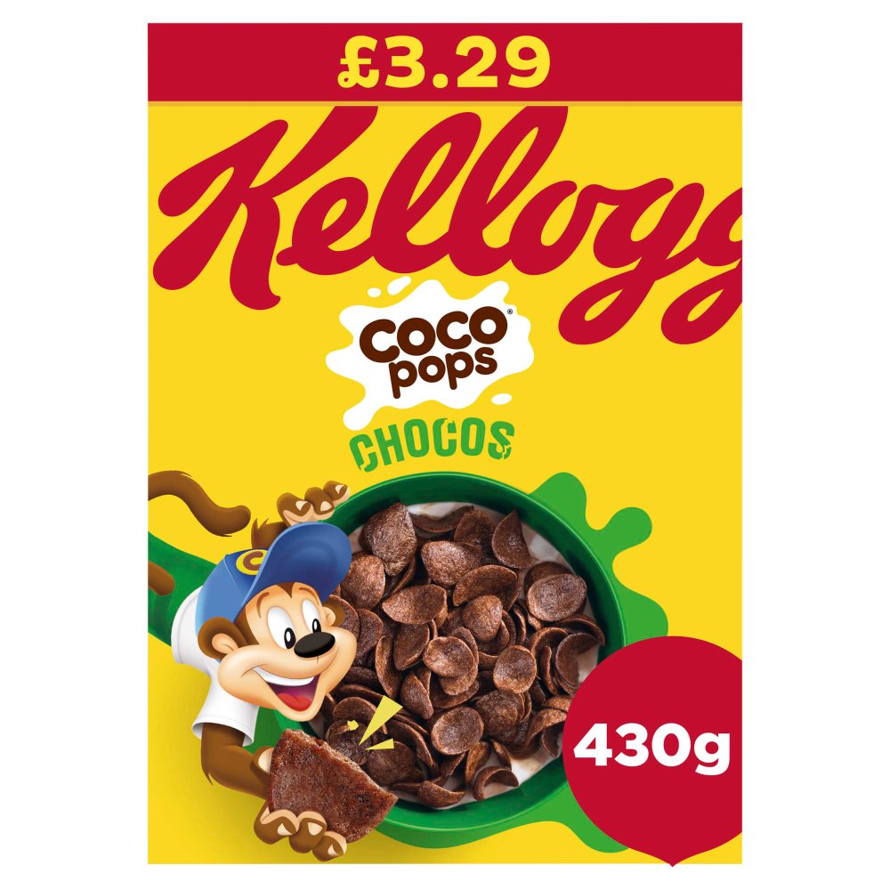 5 x Kelloggs Coco Pops Chocos - 430g