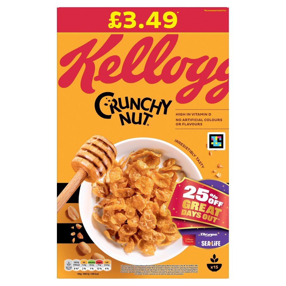 Kelloggs Crunchy Nut - 460G