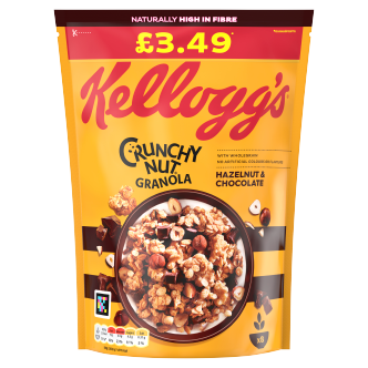 6 x Kelloggs Crunchy Nut Granola - 380G