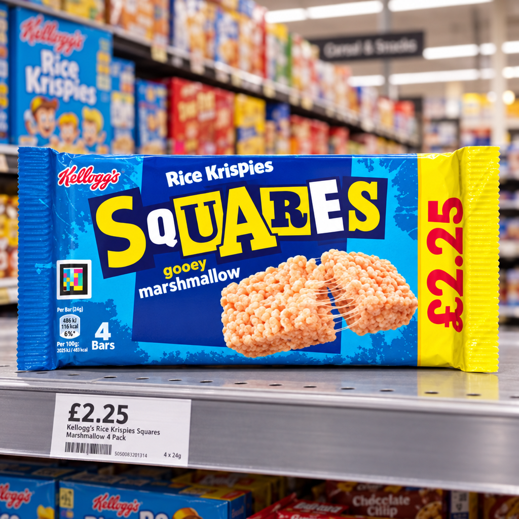11 x Rice Krispies Squares Marshmallow 4 Pk