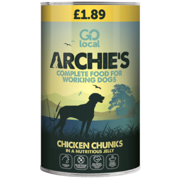 6 x Archies Working Dog Chicken - 1.2KG