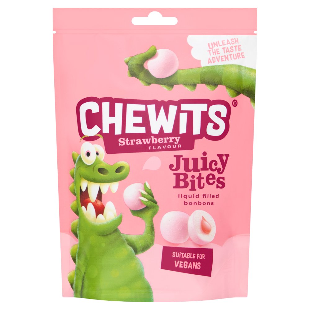 12 x Chewits Strawberry Juicy Bites - 115GM