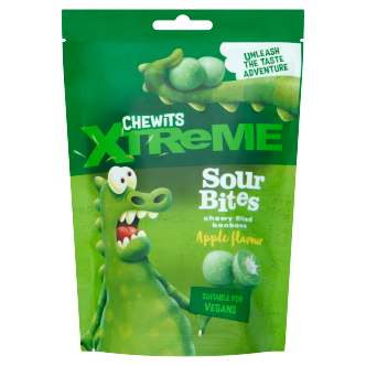 12 x Chewits Xtreme Sour Juicy Bites - 115GM