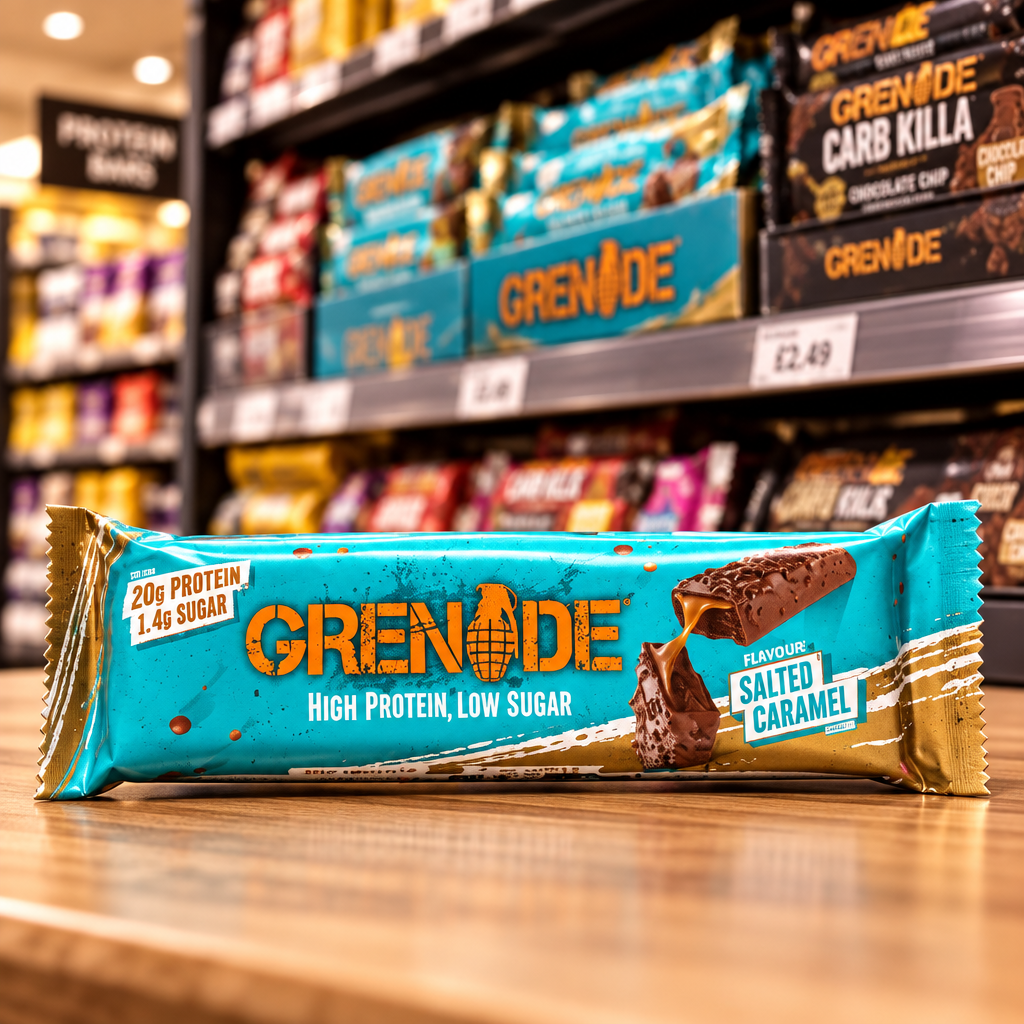 12 X Grenade Carb Killa Bar Salted Caramel 60G