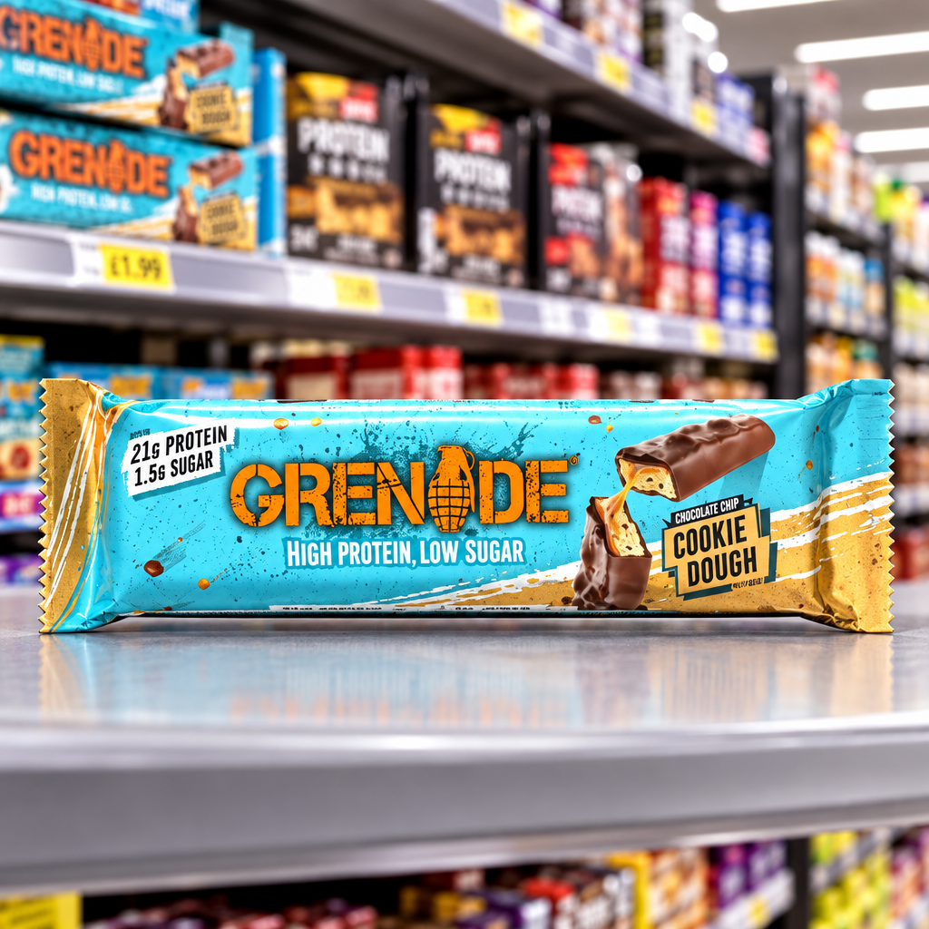 12 X Grenade Carb Killa Cookie Dough Bar 60G